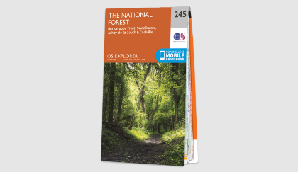 The National Forest OS Explorer Map 245